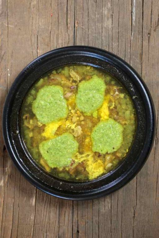 Yemeni Saltah with Fenugreek Froth