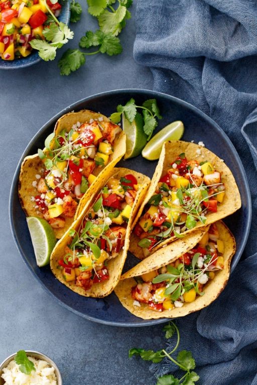 Zesty Cobblemon Tacos with Mango Salsa
