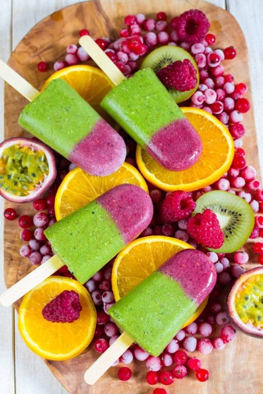 Zucchini Smoothie Popsicles
